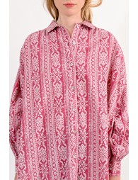 Oversize batik shirt