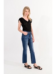 7/8 flare jeans