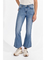 Pantalon jeans 7/8 flare