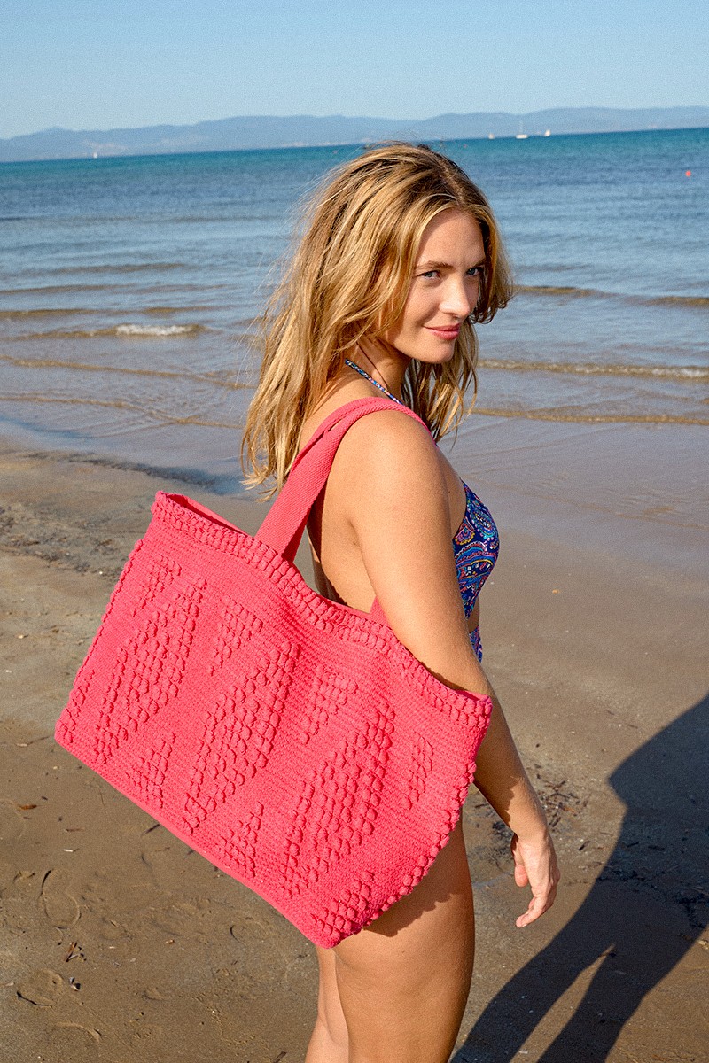 Grand sac shopper en coton Molly Bracken E Shop