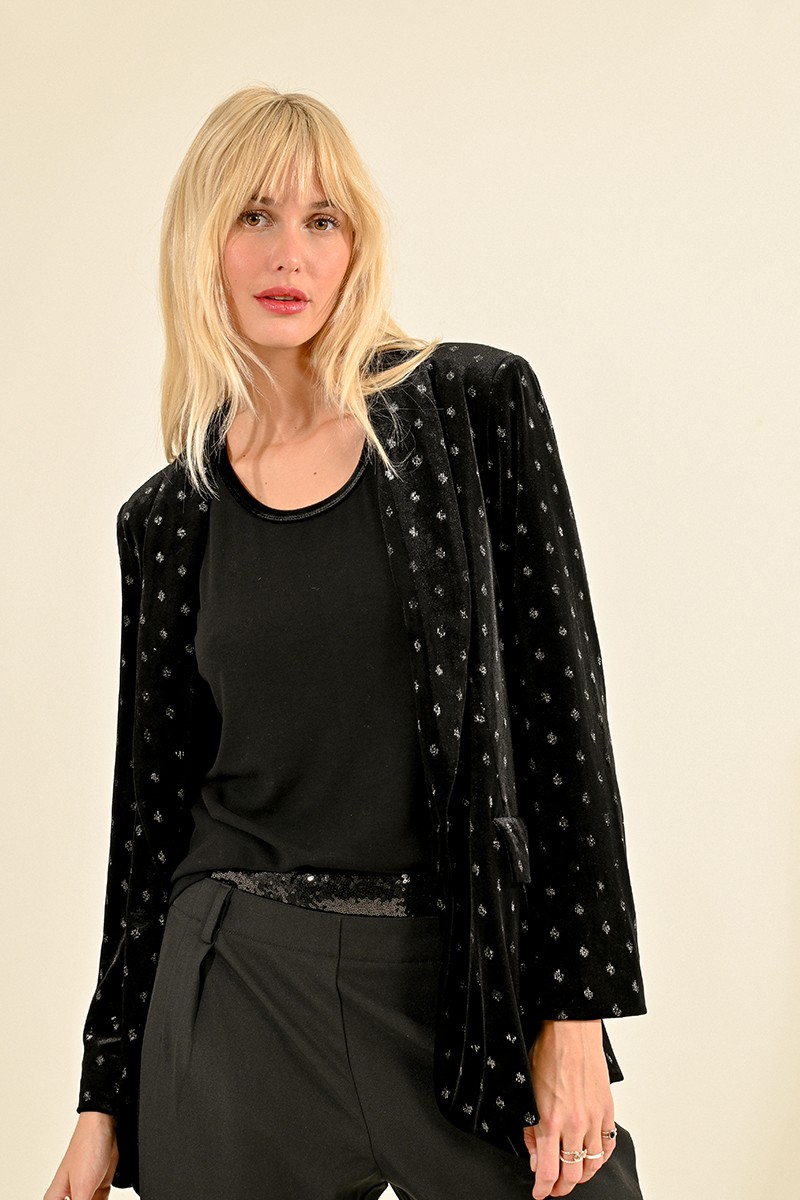Blazer en velours
