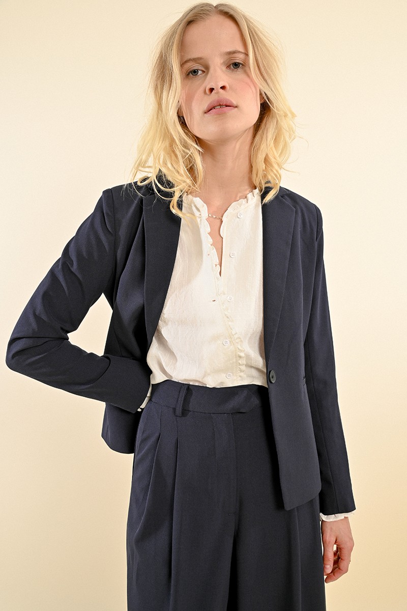 Fitted blazer jacket - Molly Bracken E-Shop