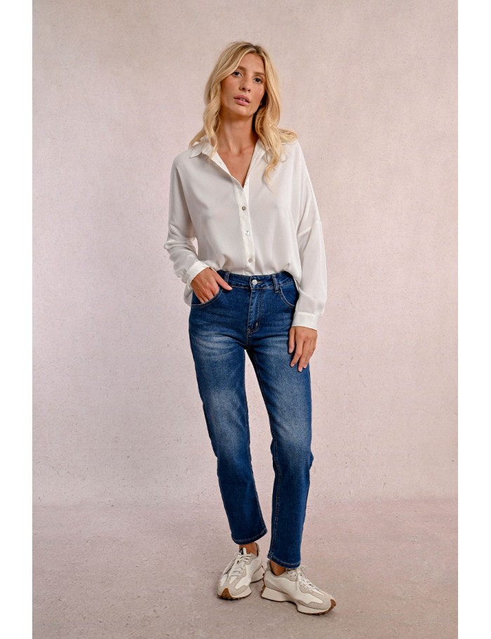 lili sidonio x molly bracken Jean straight BRUT DENIM