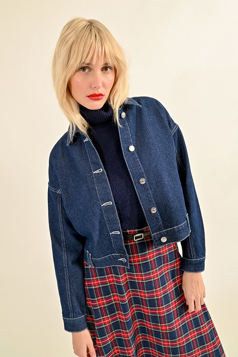 Veste oversize en jean