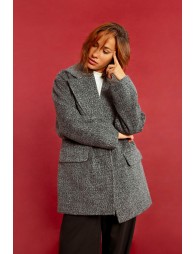Short mottled coat - Molly Bracken E-Shop Short mottled coat - Molly Bracken E-Shop