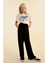 Pantalon à nœud
