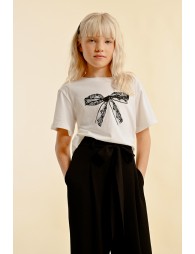 Pantalon à nœud