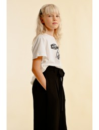 Pantalon à nœud