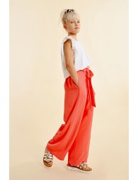 Pantalon à nœud