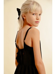 Robe courte à volants
