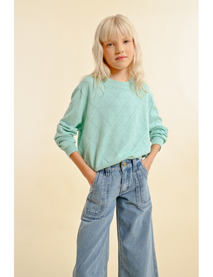 Sweatshirt, round neck