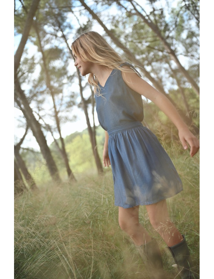 Lyocell Mini Skirt