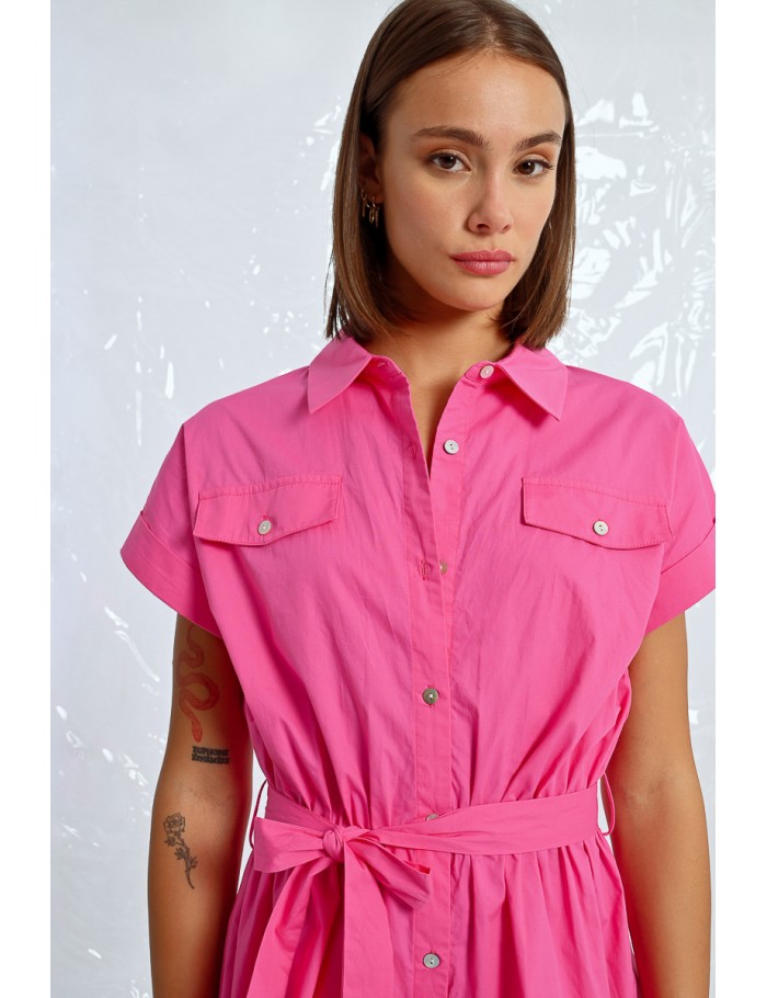 Combishort boutonné