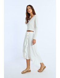 Short fitted cardigan