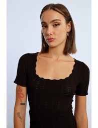 Jersey de manga corta ajustado