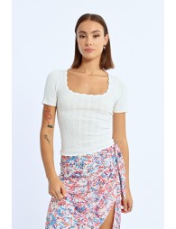 Jersey de manga corta ajustado