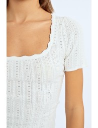Jersey de manga corta ajustado