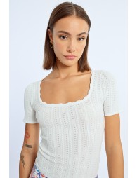 Jersey de manga corta ajustado