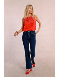 Flared jeans