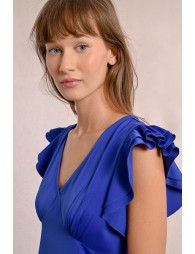 Robe courte ajustée