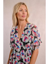 Maxi-robe imprimée