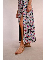 Maxi-robe imprimée