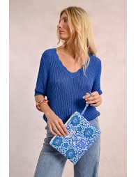 Bolso de mano con estampado