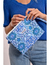 Bolso de mano con estampado