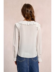 Fancy multi-ruffle top