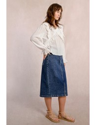 Fancy multi-ruffle top