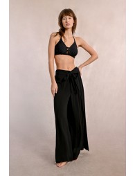 Pantalón largo con lazada