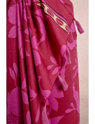 Floral print pareo