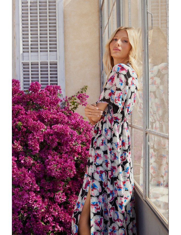 Maxi-robe imprimée