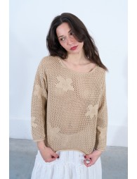 Flower crochet stitch