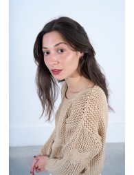 Flower crochet stitch