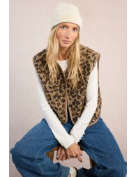 Bonnet en maille à revers