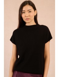 Sweater with low armholes