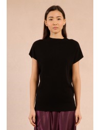 Sweater with low armholes