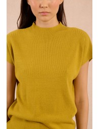 Sweater with low armholes