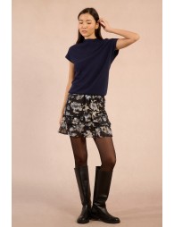 Sweater with low armholes