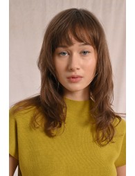 Sweater with low armholes