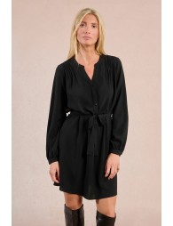 Robe chemise ceinturée
