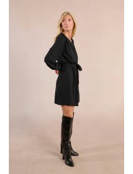 Robe chemise ceinturée