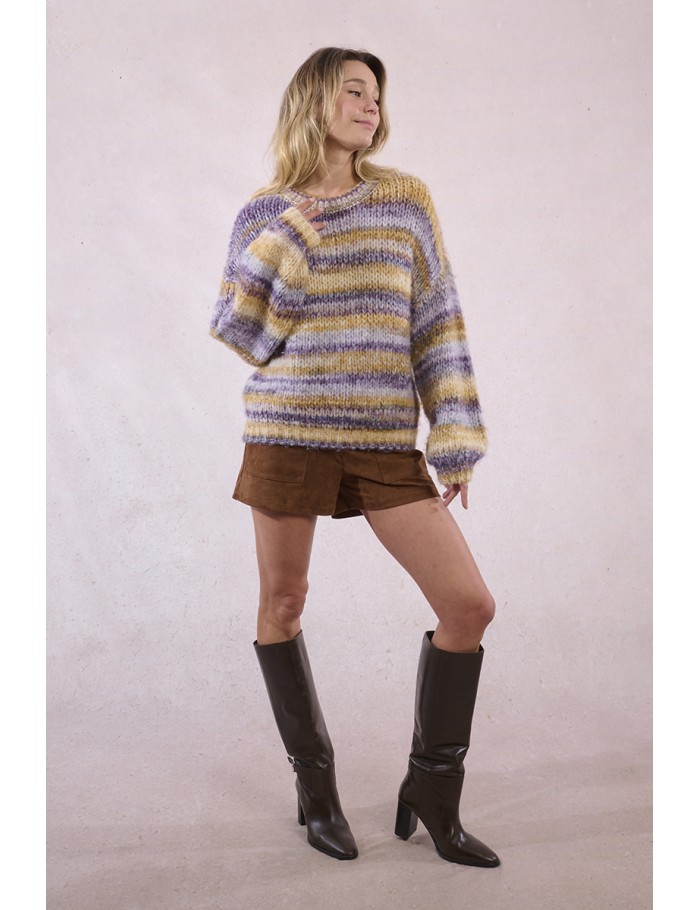 Tie-Dye knit sweater