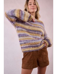 Tie-Dye knit sweater