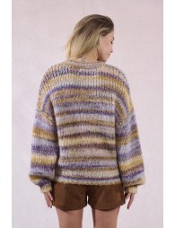 Tie-Dye knit sweater