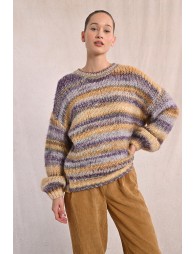 Tie-Dye knit sweater