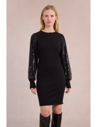 Robe courte, bi-matière