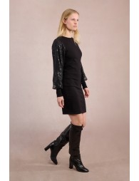 Robe courte, bi-matière