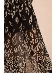 Robe longue imprimée